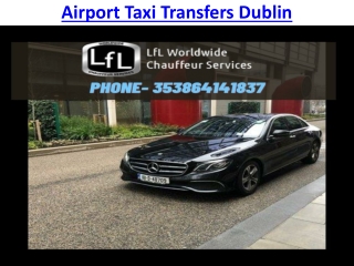 Airport Taxi Transfers Dublin