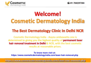 Laser Hair Removal Cost in India