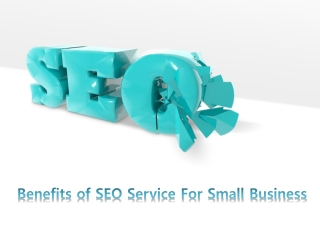 SEO services can become very useful for small business