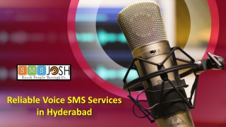 Voice Call SMS Service Providers in Hyderabad - SMSjosh