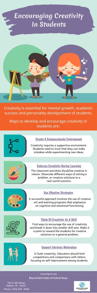 Encouraging Creativity In Students