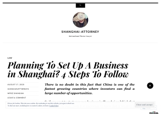 Planning To Set Up A Business in Shanghai? 4 Steps To Follow
