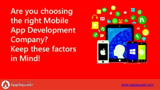 Factors to keep in mind before selecting a Mobile App Development Company in New Jersey