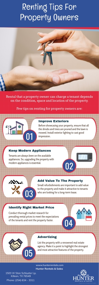 Renting Tips For Property Owners