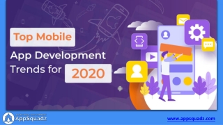 Top Mobile Application Development trends in 2020