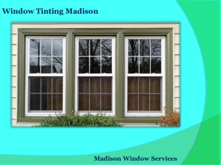 Best Window Tinting Service in Madison, WI