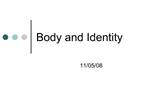 Body and Identity