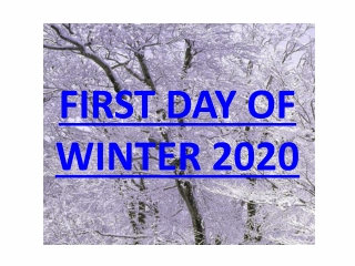 First Day of Winter 2020