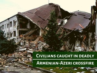 Civilians caught in deadly Armenian-Azeri crossfire