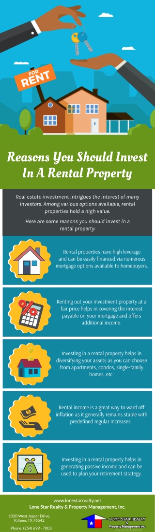 Reasons You Should Invest In A Rental Property