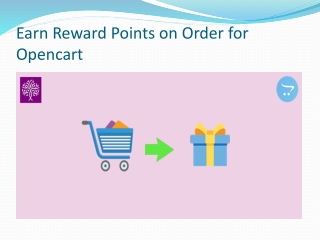 Earn Reward Points on Order for Opencart Extension