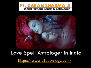 Love Spell Astrologer in India - Pt. Karan Sharma