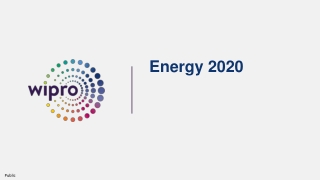 Energy 2020 – A slingshot to a different energy future