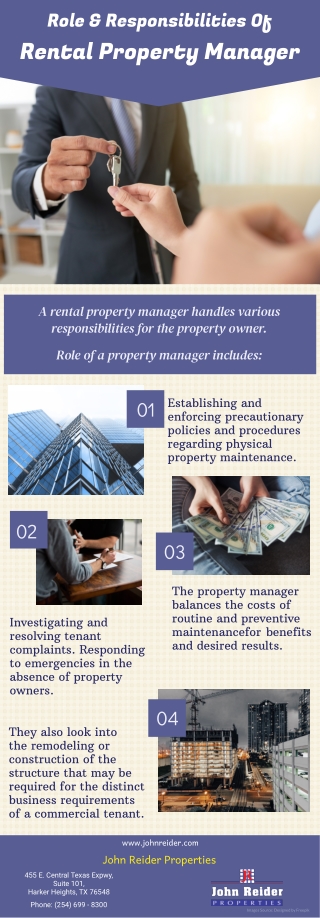 Role & Responsibilities Of Rental Property Manager