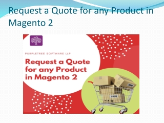 Request a Quote for any Product in Magento 2