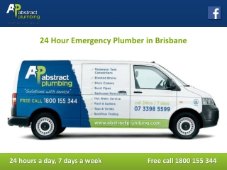 24 Hour Emergency Plumber in Brisbane