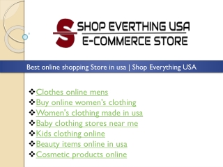 Buy online women's clothing