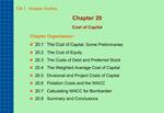 T20.1 Chapter Outline