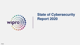 State Of Cybersecurity Report 2020 Cyber Security Resilience