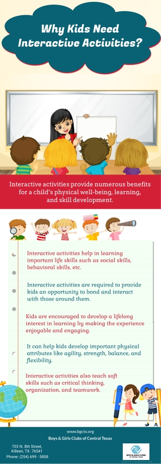 Why Kids Need Interactive Activities?