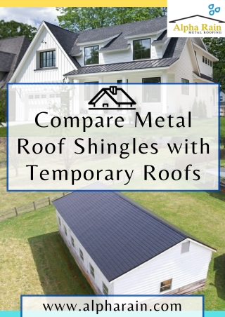 Understand the Difference Between Metal Shingles and Other Shingle