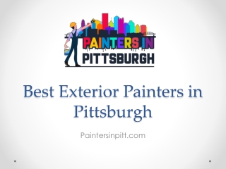 Best Exterior Painters in Pittsburgh - Paintersinpitt.com