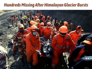 Hundreds missing after Himalayan glacier bursts