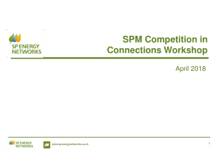 SPM Competition in Connections Workshop