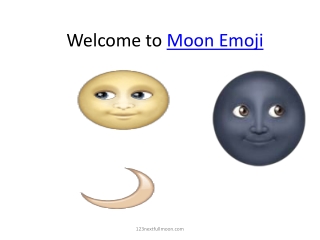Moon Emoji Copy and Paste Download