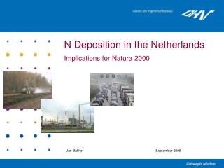 N Deposition in the Netherlands