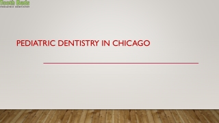 Pediatric Dentistry in Chicago