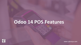 Odoo 14 POS Features