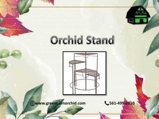 New Orchid Stand for Home and Garden at an affordable price - Green Barn Orchid Supplies