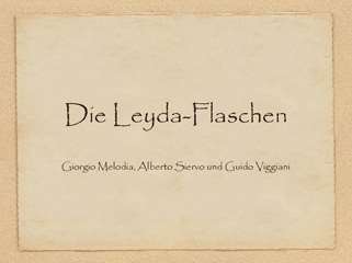 Leyda-Flaschen Lang:German/Deutsch