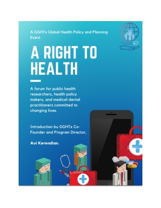 Avi Kerendian - Right To Health - 2021 Book