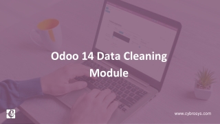 Odoo 14 Data Cleaning Module