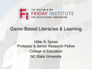 Game-Based Literacies &amp; Learning