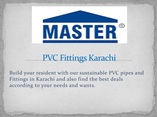 PVC Fittings Karachi