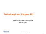 F r ndring inom Pappers 2011