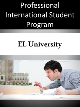 Professional International Student Program