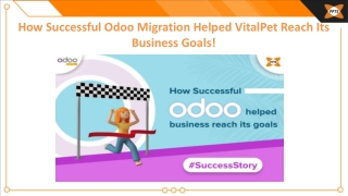 How Successful Odoo Migration Helped VitalPet Reach Its Business Goals!