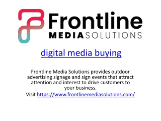 frontlinemediasolutions.com - Auto dealer sales- outdoor signs for home - advertising yard signs