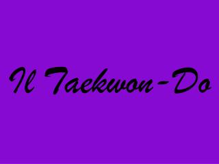 Il Taekwon-Do