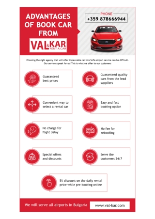 Advantages of Booking A Car From Val & Kar
