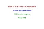 Poko et la rivi re aux crocodiles texte crit par Ana s et Quentin CE2 Ecole de M nigoute f vrier 2005