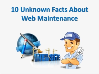 Get a flawless website with essential web maintenance