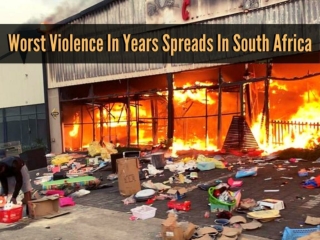 Worst violence in years spreads in South Africa