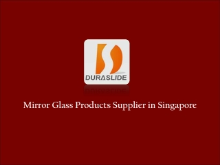 Mirror Glass Products Supplier