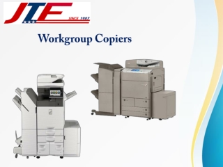 Most Top Rated Workgroup Copiers | JTF Business Systems