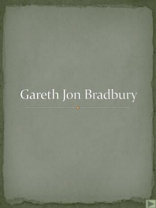 Gareth Jon Bradbury